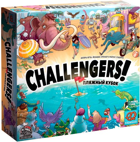 

Карточная игра Choo Choo Games Challengers! Пляжный Кубок