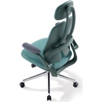 Офисное кресло SitUp Kwin Green Chrome (ткань Green/Green)