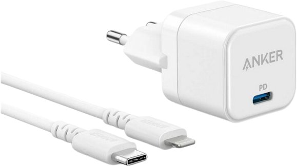 

Сетевое зарядное Anker PowerPort III Cube 20 Вт Lightning