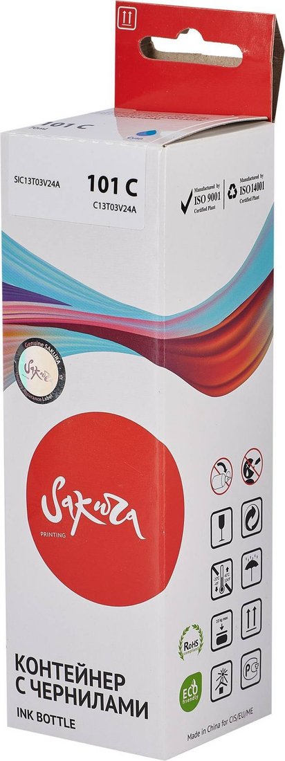 

Чернила Sakura Printing SIC13T03V24A (аналог Epson 101 C)