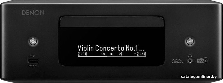 Сетевой CD-ресивер Denon RCD-N12DAB (черный)