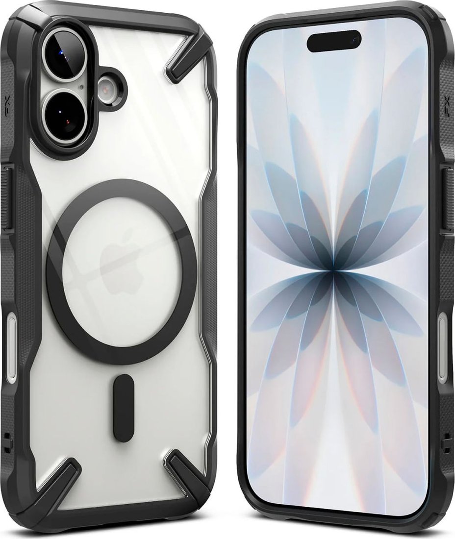 

Чехол для телефона Ringke Fusion X Magnetic для iPhone 17 Black