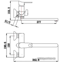 Смеситель РМС SL137-006E