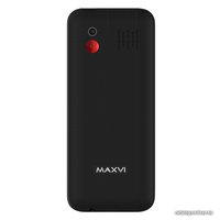 Кнопочный телефон Maxvi B35 (черный)