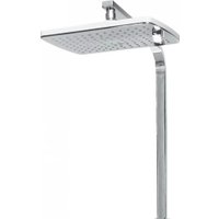 Душевая система  Hansberge H5077 (белый хром)