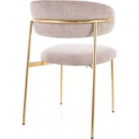 Стул Signal Elton Raven 30 (темно-бежевый/золотой)