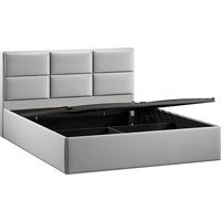 Кровать Трия Стелла Тип 1 140x200 (велюр Confetti Silver)