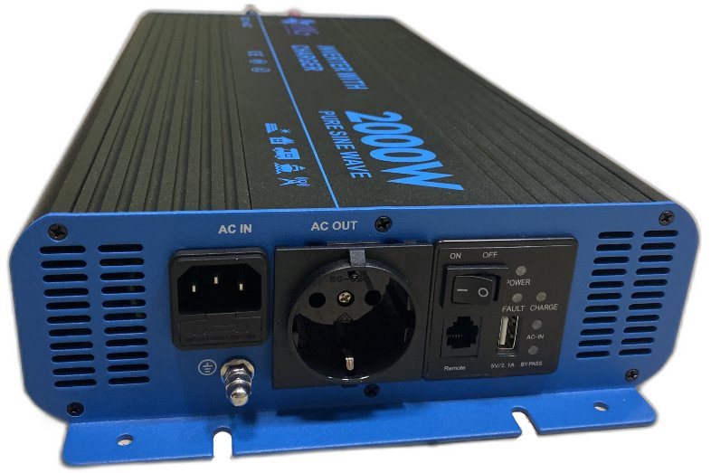 

Автомобильный инвертор AAG RSC2000P 2000w (с 12v на 220Вт)