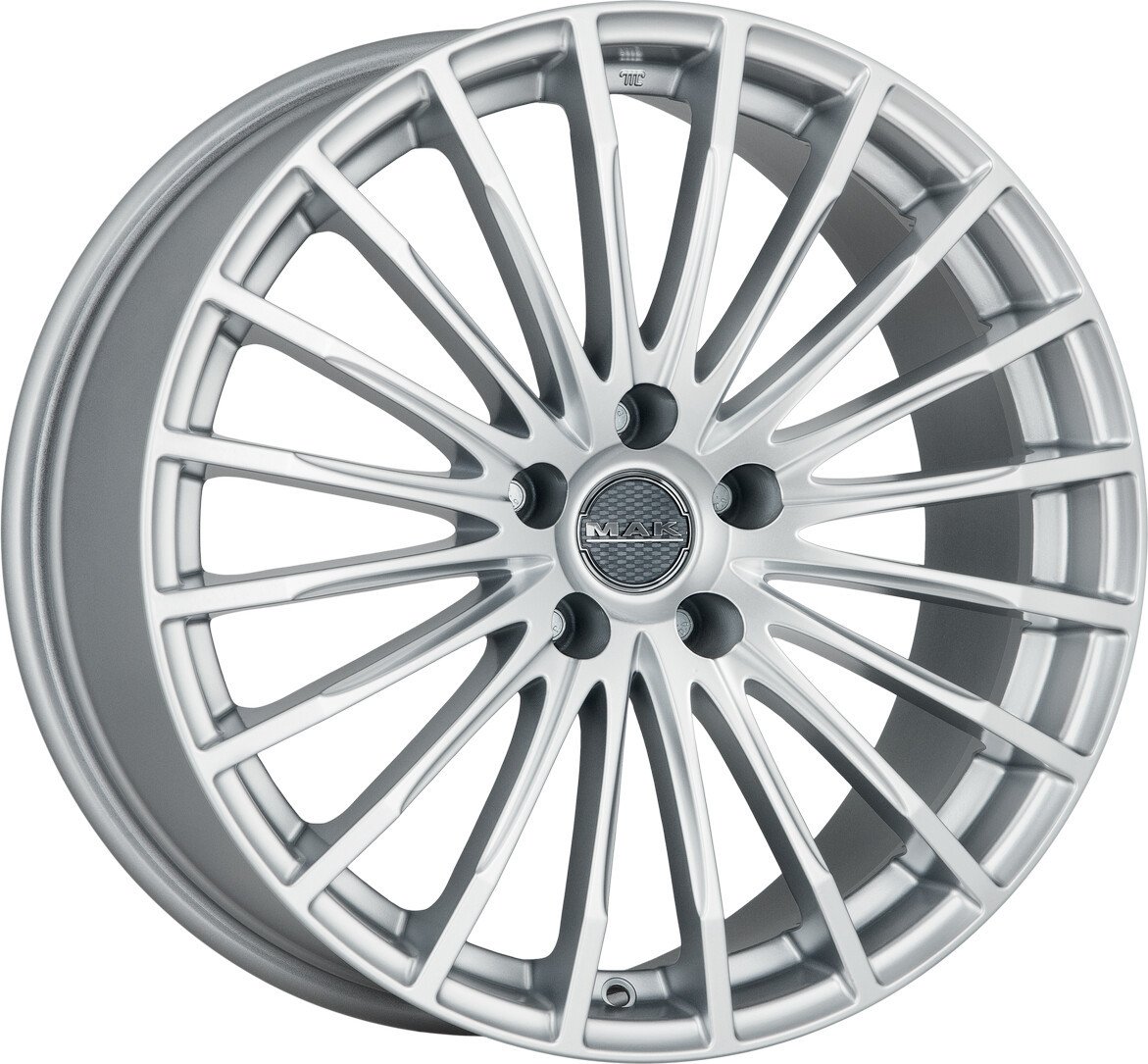 Литые диски MAK Fatale 17x7.5 5x112мм DIA 76мм ET 43мм Silver