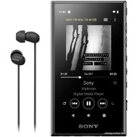 Hi-Fi плеер Sony Walkman NW-A105HN (черный, с наушниками) в Борисове