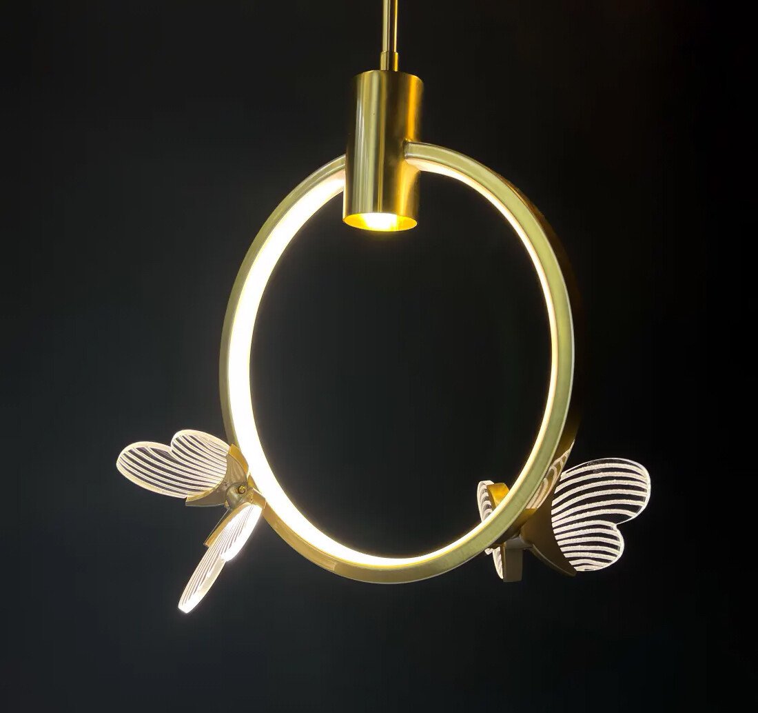 

Люстра средней высоты ImperiumLoft Babetta-Ring01 186736-23