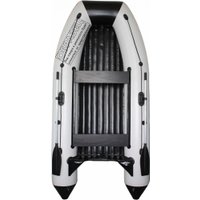 Моторная лодка Vivax Т360Р с жестким полом (с килем, серый/черный)