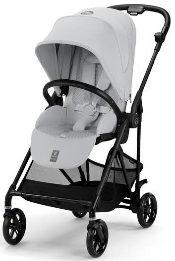 

Коляска прогулочная «книга» Cybex Melio Carbon (fog grey)