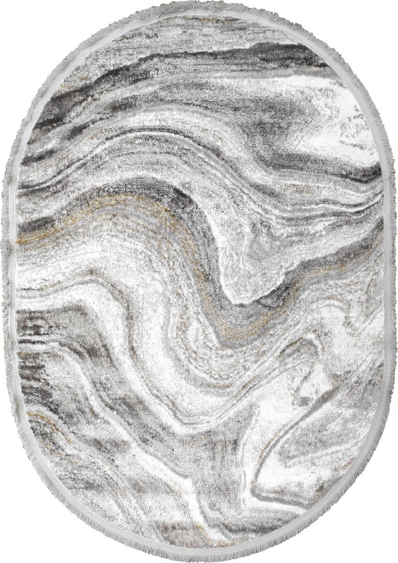 

Ковер для жилой комнаты Safyun Liparis LP370-GREY-OVAL (2x3)