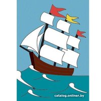 Набор для рисования песком Hobbius Корабль SPT-01 №20