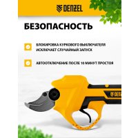 Секатор Denzel CP-30-0 (без АКБ)