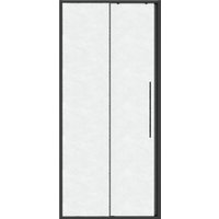 Душевая дверь Niagara Nova NG-34-L10CHGR 100x195 (графит/шиншилла стекло)