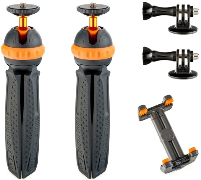 

Трипод 3 Legged Thing Punks Iggy Double Kit w/ 2 GoPro Adapter and Cradle Holder