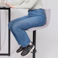 Стул AksHome Рой GB (Kiton 722 Smoke серый велюр/черный)