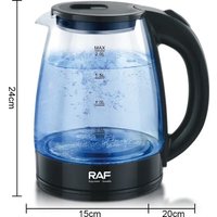 Электрический чайник RAF R.7201B (черный)