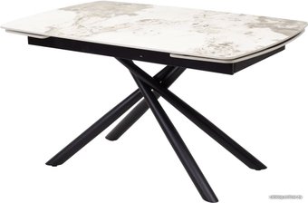 Кухонный стол M-City Rivoli 140 Gloss 614M04289 (Luxury Pandora Solid Ceramic/White)