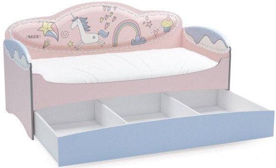 

Кровать-тахта Futuka kids Mia 160x80 (unicorn)