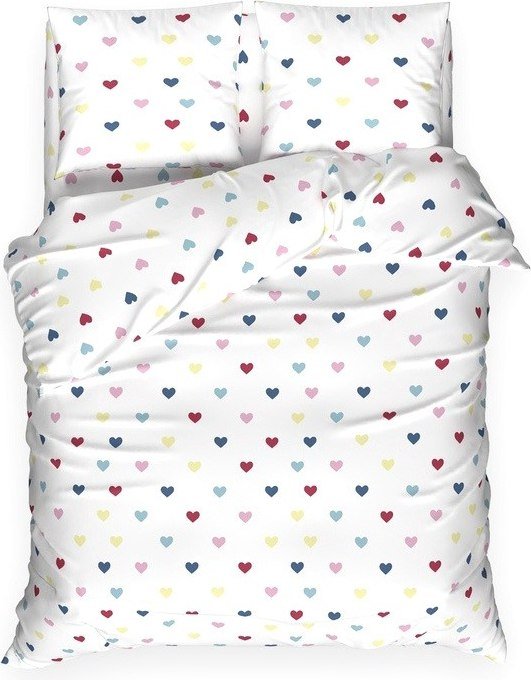

Постельное белье Этель Сolored Hearts дуэт 10706927