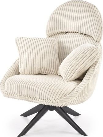 Интерьерное кресло Halmar Merry 2 (кремовый)