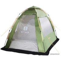 Треккинговая палатка BTrace Home 4 (зеленый/песочный)