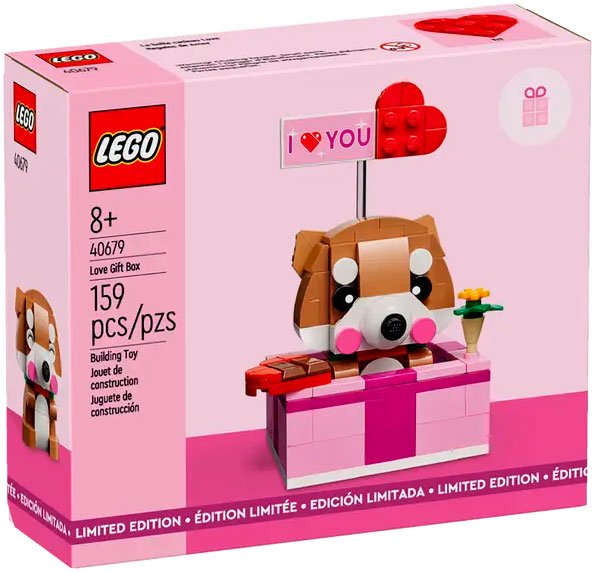 

Конструктор LEGO 40679 Подарочная коробка С любовью