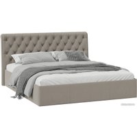 Кровать Трия Скарлет универсальная тип 1 с ПМ 180x200 (велюр мокко темный)