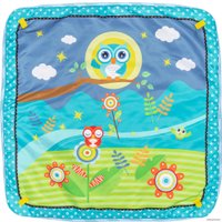 Развивающий коврик Nino Квадро Совушка (бирюзовый)