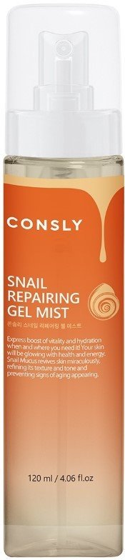 

Consly Спрей для лица Snail Repairing Gel Mist Восстанавливающий с муцином улитки 120 мл