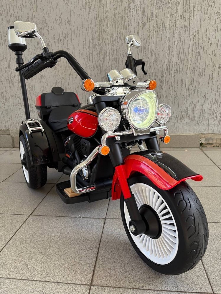 

Электромотоцикл Baby Driver Chopper K444 (красный)