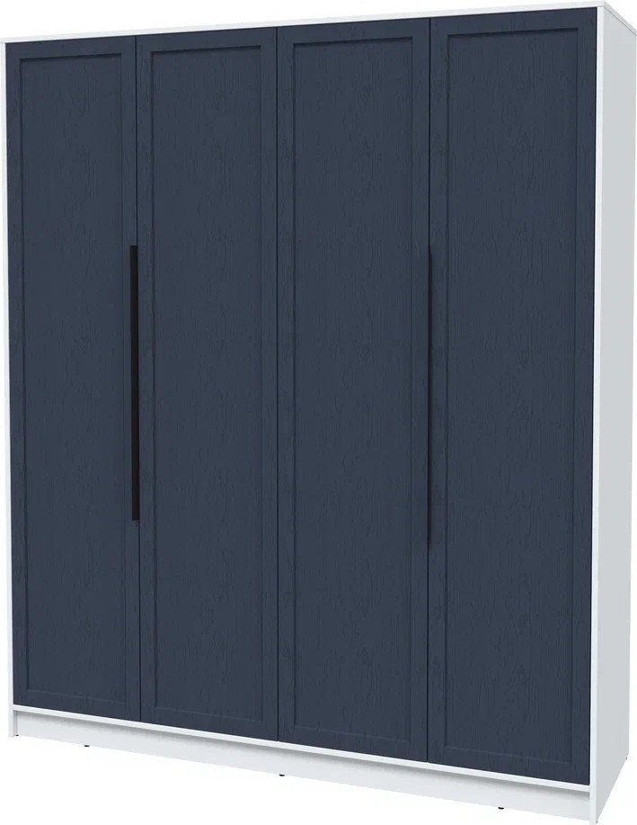 

Шкаф распашной Интерлиния Концепт Тренд КТ-Ш4 (белый платинум/дуб королевский)