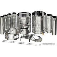 Походная баня Мобиба Кайфандра-2 РБ-170/К2 (с печью «Жига», фирменный камуфляж)