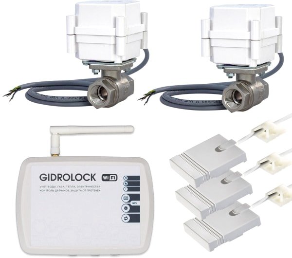 

Набор защиты от протечек Gidrolock Wi-Fi Bugatti 1/2"