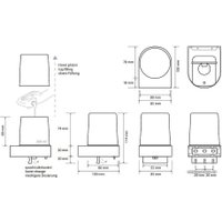 Дозатор для жидкого мыла Bemeta Dark 104309320