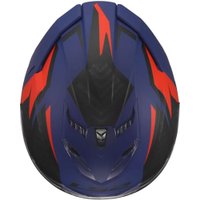 Мотошлем LS2 FF818 Storm III Dynamo (2XL, синий/красный)
