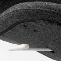  Ikea Лонгфьелль 693.862.31 (гуннаред темно-серый/белый)