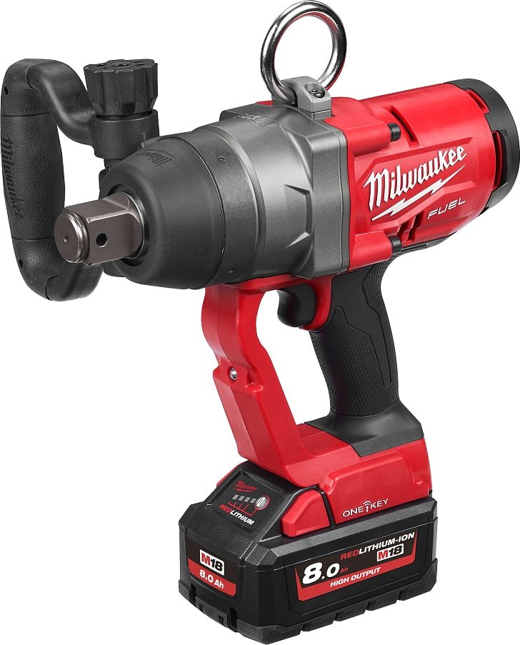 

Гайковерт Milwaukee M18 ONEFHIWF1-802X ONE-KEY 4933459733 (с 2-мя АКБ, кейс)