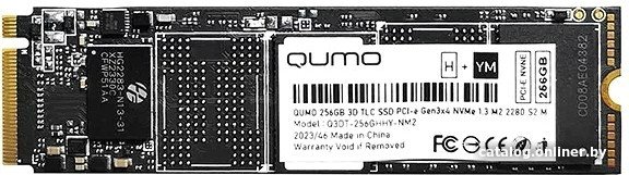SSD QUMO Novation M2 NVMe 256GB Q3DT-256GHHY-NM2