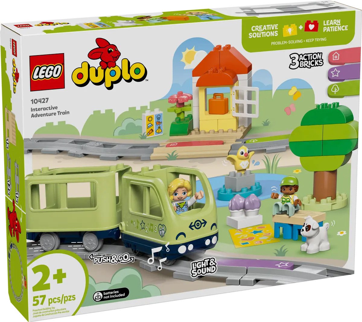 Конструктор LEGO Duplo 10427 Интерактивный поезд приключений