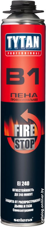 Монтажная пена Tytan Professional Professional В1 огнестойкая (750 мл)