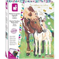 Картина по номерам Janod Hachette Лошади J07953