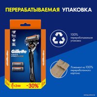 Бритвенный станок Gillette Fusion5 ProGlide 3 сменные кассеты 7702018558827