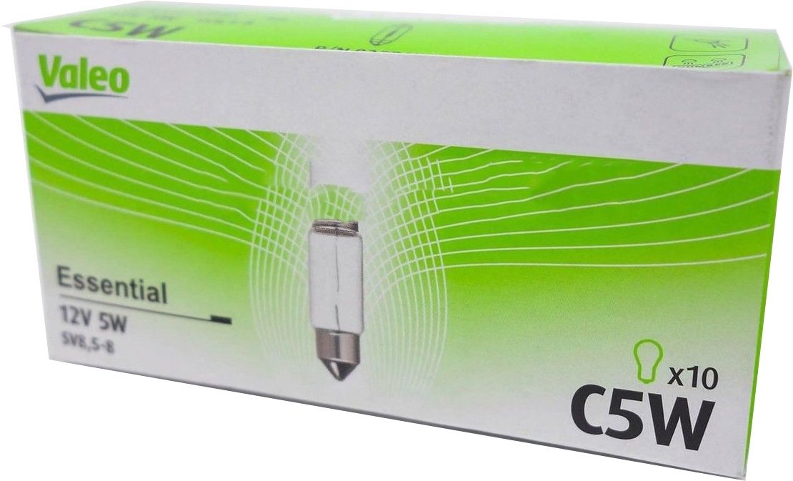 

Лампа накаливания Valeo C5W Essential 1шт