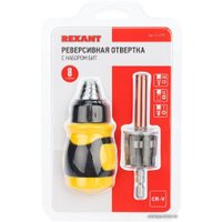 Набор отвертка с битами Rexant 12-4779 (8 предметов)