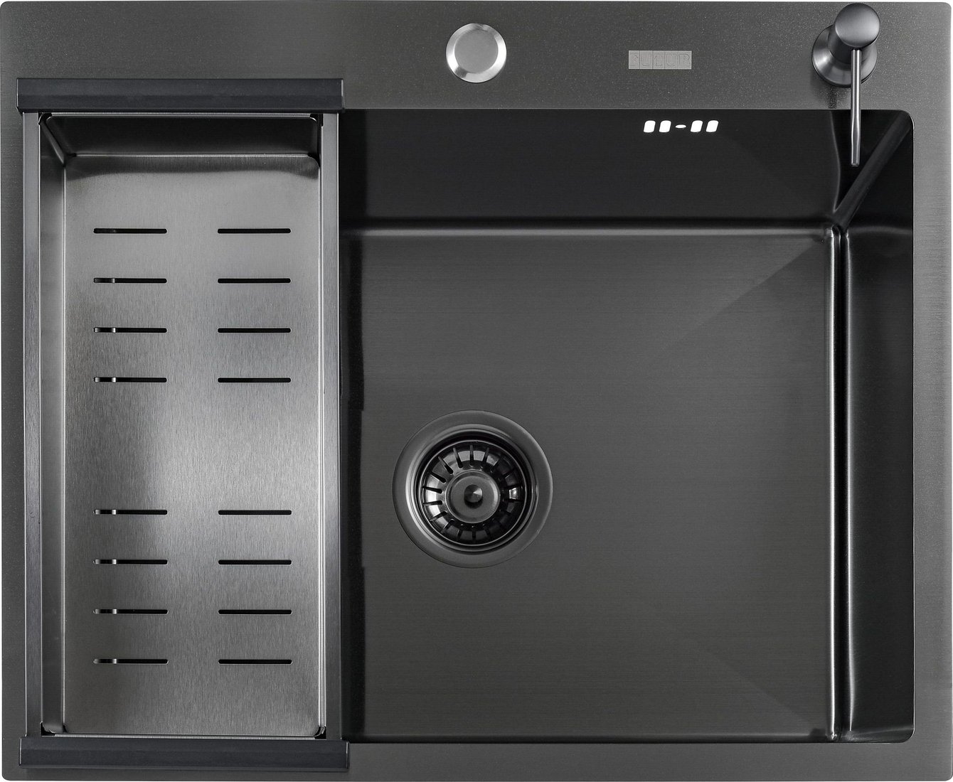 Кухонная мойка Futur FK 6050 Eco (Black Nano)