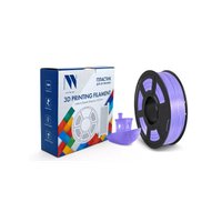Филамент NV Print NV-3D-TPU-TRANS-PURPLE (1.75мм, 500г, прозрачный/фиолетовый)